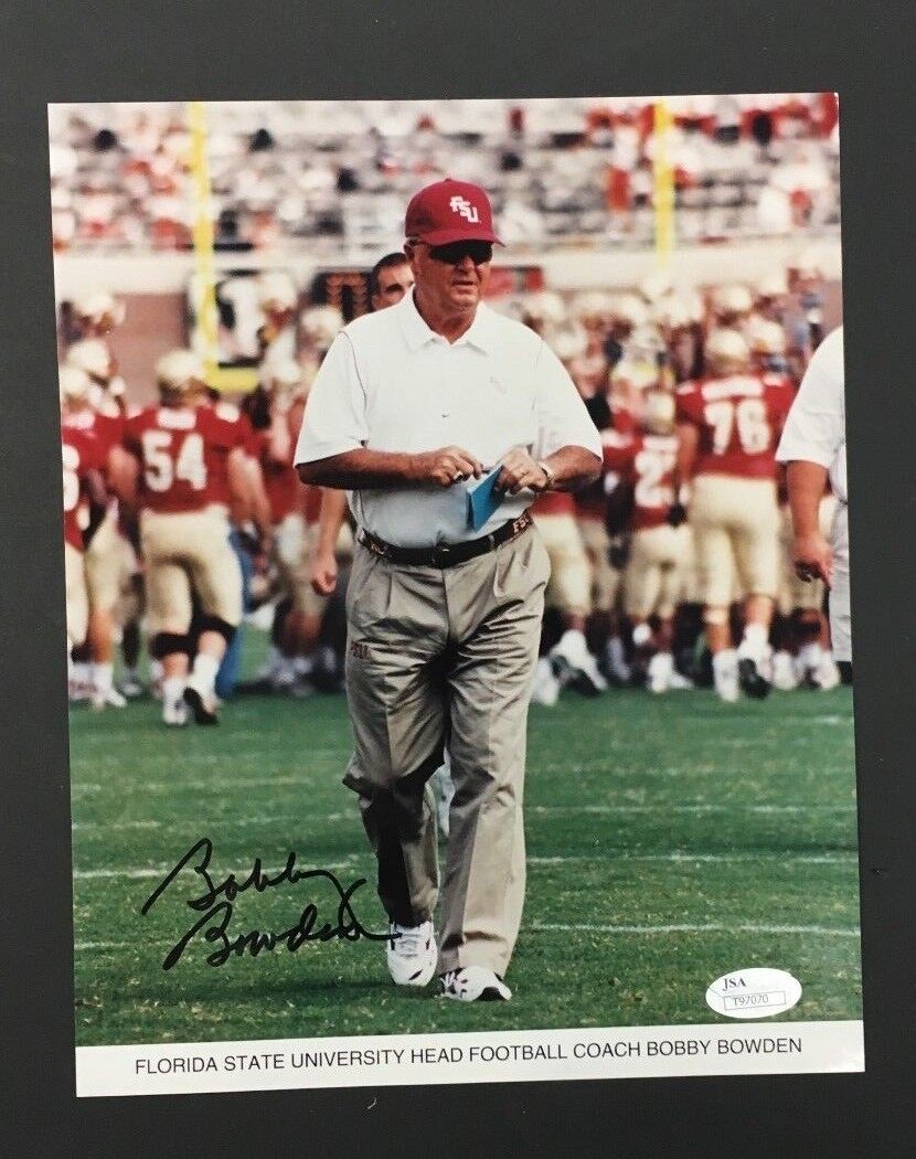 Bobby bowden best sale autographed football