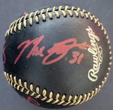 Load image into Gallery viewer, 2019 World Series Nationals Champs Black Baseball Signed x5 MLB + Fanatics HOLO
