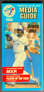 1988 Toronto Blue Jays Baseball Media Guide Last Year Exhibition Stadium MLB VTG