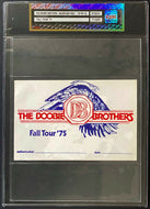 1975 The Doobie Brothers Fall Tour Backstage Pass icert EX-NM 6 Vintage Music
