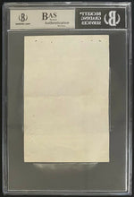Load image into Gallery viewer, Montreal Canadiens Team Signed Autographed Cut Slabbed Beckett NHL Hockey VTG
