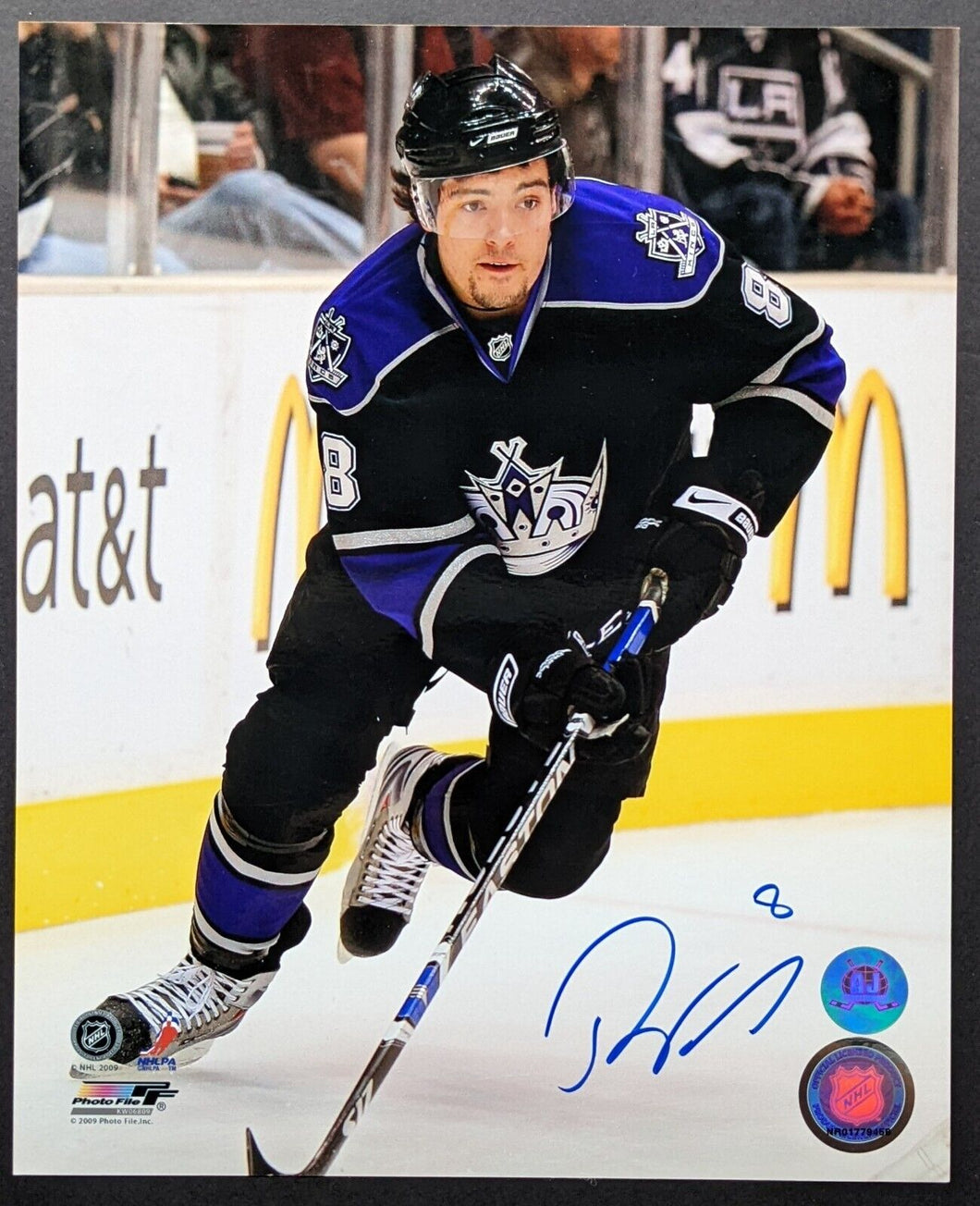 Drew Doughty Autographed Signed Photo LA Kings NHL Hockey AJ COA + Hologram