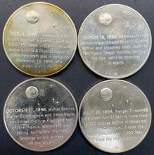 Load image into Gallery viewer, America In Space First Edition Franklin Mint Issued 24 Coin Sterling Silver Set
