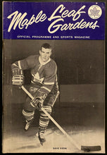 Load image into Gallery viewer, 1963 NHL Hockey 3 Stanley Cup Finals Programs Toronto Maple Leafs vs Red Wings
