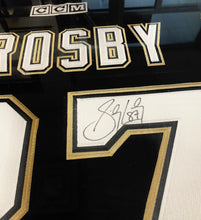 Load image into Gallery viewer, Sidney Crosby Signed/Autographed Pittsburgh Penguins Jersey 06/07 Season Accolades &amp; Photo COA
