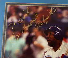 Load image into Gallery viewer, Signed Joe Carter 1993 World Series Winning Home Run Photo Framed COA
