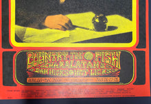 Load image into Gallery viewer, 1968 Original Avalon Ballroom San Francisco Poster Country Joe+The Fish
