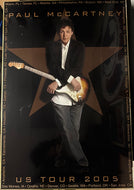 Paul McCartney US Tour 2005 Music Beatles Rare Shrink Wrapped Poster