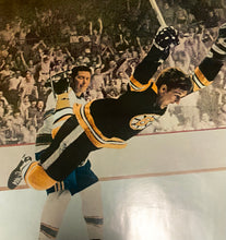 Load image into Gallery viewer, 1970 The Flying Goal Bobby Orr Stanley Cup Game Winning Iconic NHL Goal Original Poster
