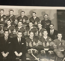 Load image into Gallery viewer, 1961 Stanley Cup Champions Chicago Blackhawks Roster Photo W/Cup

