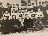 1907 Montreal Wanderers Hockey Team Undefeated Season Stanley Cup Challenge NHL Photo