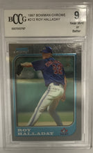 Load image into Gallery viewer, 1997 Bowman Chrome #212 Roy Halladay BCCG #9
