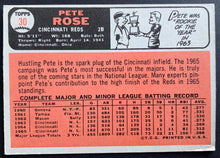 Load image into Gallery viewer, Pete Rose 1966 Topps Baseball Card #30
