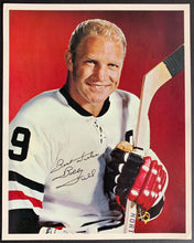 Load image into Gallery viewer, 1967 Bobby Hull Team Issued 8x10 Photo
