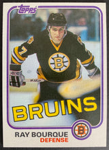 Load image into Gallery viewer, 1981-82 Topps Ray Bourque Hockey Card #5 2nd year card
