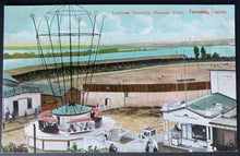 Load image into Gallery viewer, 1800's Hanlans Point Post Card Babe Ruth Maple Leaf Stadium Toronto Lacrosse Grounds
