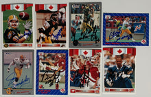 Load image into Gallery viewer, (8) Signed CFL Football Card Lot
