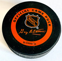 Load image into Gallery viewer, Toronto Maple Leafs Official Game Puck NHL Hockey Mint Condition

