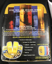 Load image into Gallery viewer, Star Trek The Original Series Season One DVDs Plastic Yellow Case
