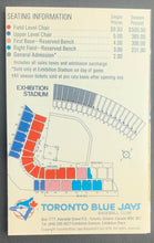 Load image into Gallery viewer, 1977 Toronto Blue Jays Inaugural 1st Season Pocket Schedule
