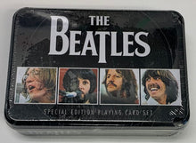 Load image into Gallery viewer, The Beatles Special Edition Playing Card Set + Tin Two Decks Factory Sealed
