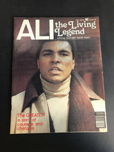 Load image into Gallery viewer, Muhammed Ali 1977 Boxing  illustrated Ali The Living Legend
