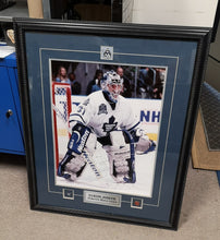Load image into Gallery viewer, Autographed Framed Photo Toronto Maple Leafs Goalie Curtis Joseph
