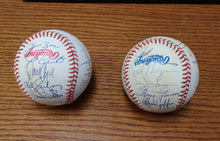 Load image into Gallery viewer, Team Signed 1992 And 1993 Baseballs From World Series Champion Toronto Blue Jays With COA
