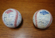 Load image into Gallery viewer, Team Signed 1992 And 1993 Baseballs From World Series Champion Toronto Blue Jays With COA
