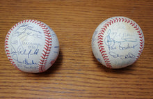 Load image into Gallery viewer, Team Signed 1992 And 1993 Baseballs From World Series Champion Toronto Blue Jays With COA
