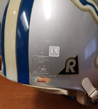 Load image into Gallery viewer, Autographed Barry Sanders Detroit Lions Full Size Pro Helmet With COA

