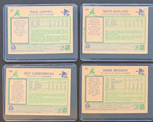 Load image into Gallery viewer, 1983-84 O-Pee-Chee OPC Hockey Vintage 4 Card Lot Edmonton Oilers / Montreal Canadiens Paul Coffey Mark Messier Mats Naslund Guy Carbonneau
