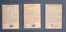 Load image into Gallery viewer, 1963 Parkhurst Hockey Vintage 3 Card Lot William Harris Bobby Baun Ron Stewart Toronto Maple Leafs

