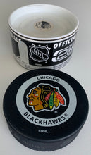 Load image into Gallery viewer, 2000 Chicago Blackhawks Original NHL Hockey Official Game Puck In Glas Co NOS!
