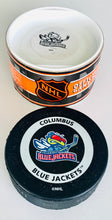 Load image into Gallery viewer, Columbus Blue Jackets Original NHL Hockey Official Game Puck In Glas Co NOS!
