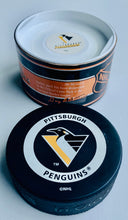 Load image into Gallery viewer, Pittsburgh Penguins Original NHL Hockey Official Game Puck NOS!
