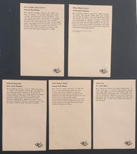 Load image into Gallery viewer, 1971-72 Toronto Sun NHL Action Players Photo Lot x5 Different Players Guy Joseph Jean Charron, Allan Robert Smith, Miles Gilbert Horton Gene Carr and Edward Giacomin
