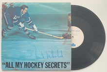 Load image into Gallery viewer, 1964 Frank Mahovlich LP Record Album 'All My Hockey Secrets'
