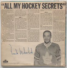 Load image into Gallery viewer, 1964 Frank Mahovlich LP Record Album 'All My Hockey Secrets'
