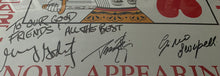 Load image into Gallery viewer, Goddo: King Of Broken Hearts Album Cover Original Goddo Lineup Signed Autographed Music Rock
