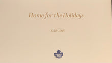 Load image into Gallery viewer, 1998 Toronto Maple Leafs Hockey Christmas Card Inside Reads 1931-1998 Unused In Mint Condition
