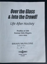Load image into Gallery viewer, Over The Glass &amp; Into The Crowd! Life After Hockey Book Profiles Of 200 Former NHL Players
