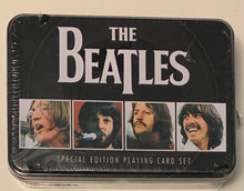 Load image into Gallery viewer, The Beatles Special Edition Playing Card Set + Tin Two Decks Factory Sealed
