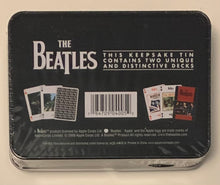 Load image into Gallery viewer, The Beatles Special Edition Playing Card Set + Tin Two Decks Factory Sealed
