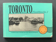 Load image into Gallery viewer, Toronto Flashbacks 2 Post Card Book 1989 30 Black And White Historical Photographs
