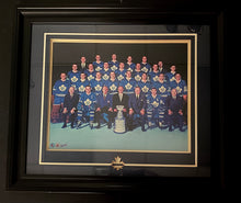 Load image into Gallery viewer, 1964/65 Toronto Maple Leafs NHL Hockey Team Framed Photo
