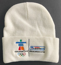 Load image into Gallery viewer, 2010 Vancouver Winter Olympics Toque Style Hat Issued To Rogers Sportsnet Canadian Official Broadcast Team Mint Condition
