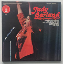 Load image into Gallery viewer, 33 RPM Album Judy Garland Her Greatest Hits 2 Records / 20 Songs
