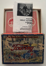 Load image into Gallery viewer, 1926 Parker Brothers Automobile Card Game "the Great Automobile Card Game"  In Original Box With All Cards + Instruction Sheet In Very Good Condition
