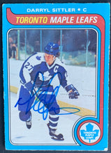 Load image into Gallery viewer, 1979 O-Pee-Chee OPC NHL Hockey Darryl Sittler Autographed Card Toronto Maple Leafs
